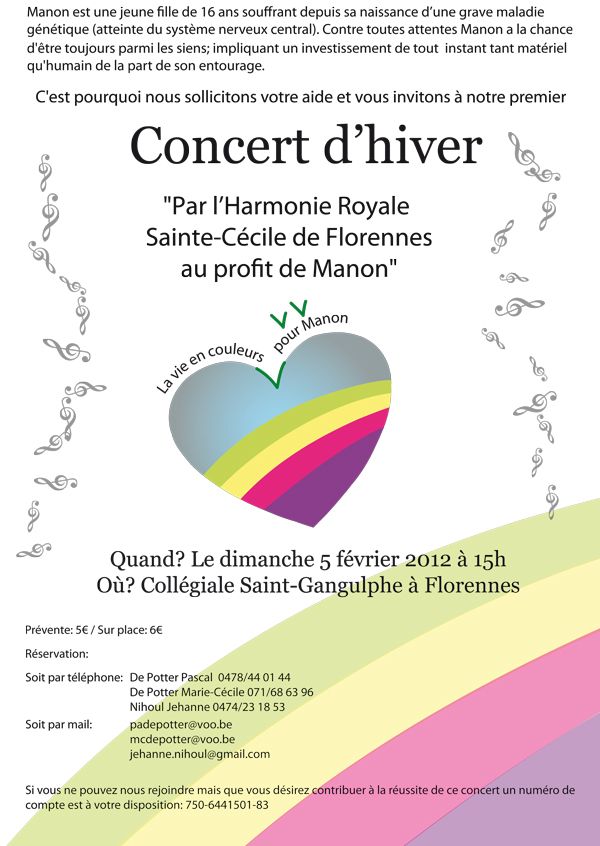 Affiche concert 05 février 2012